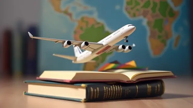 pngtree-voyage-of-knowledge-a-stunning-3d-rendering-featuring-books-planes-and-image_13556934